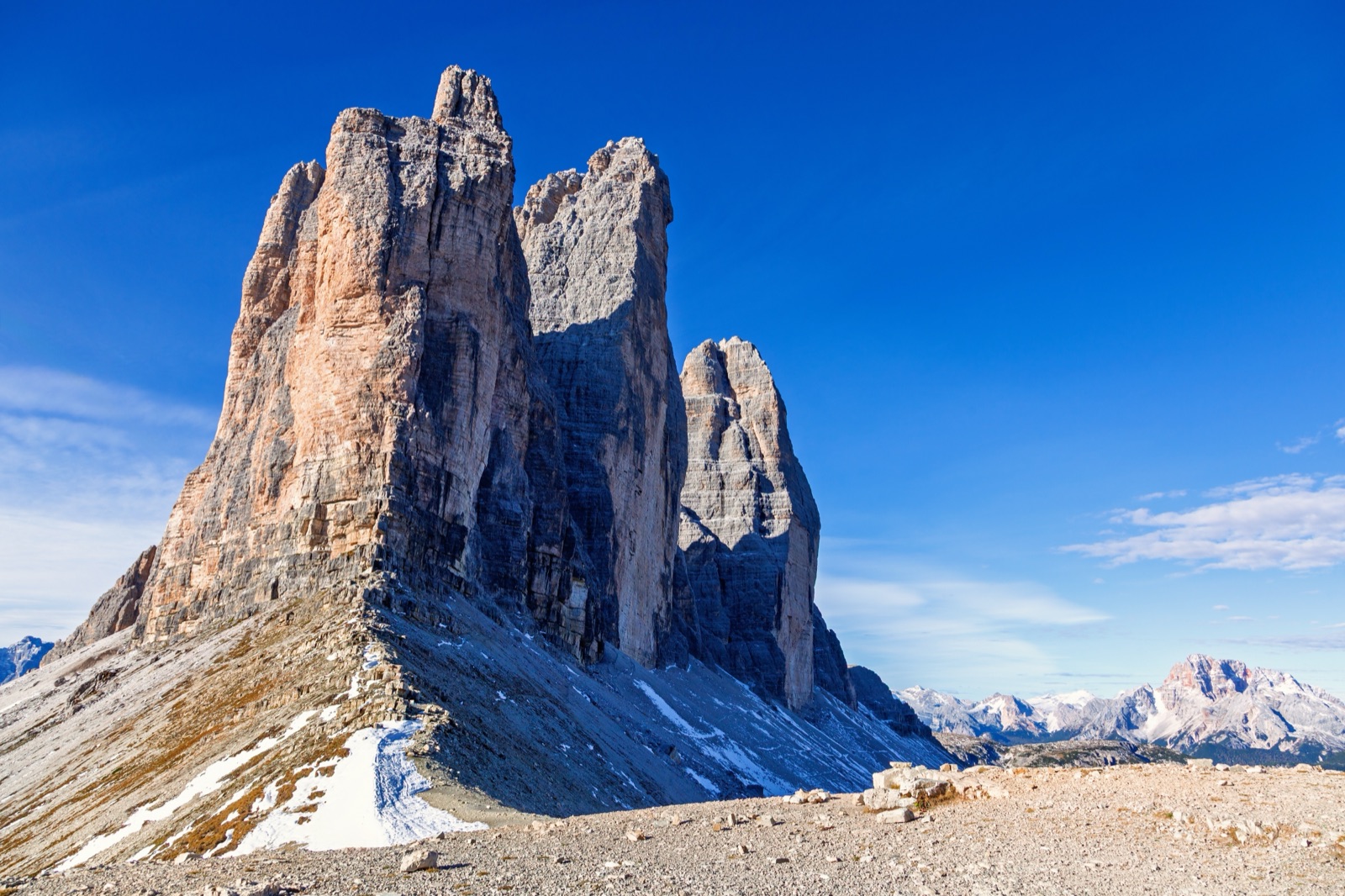 Tre Cime di Lavaredo in the Dolomites